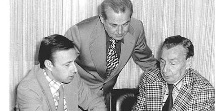 Les dirigeants d'Hakawerk dans les années 60-70